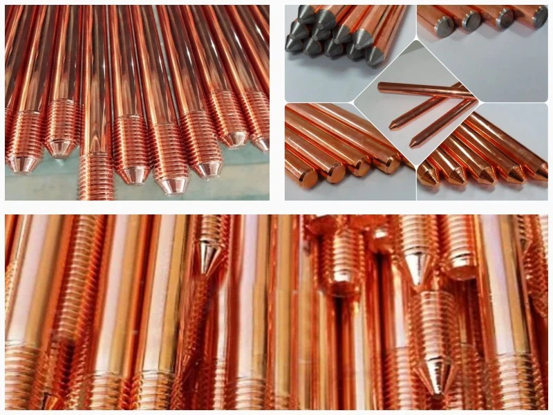 Copper clad steel ground rod9 Copper clad steel ground rod9