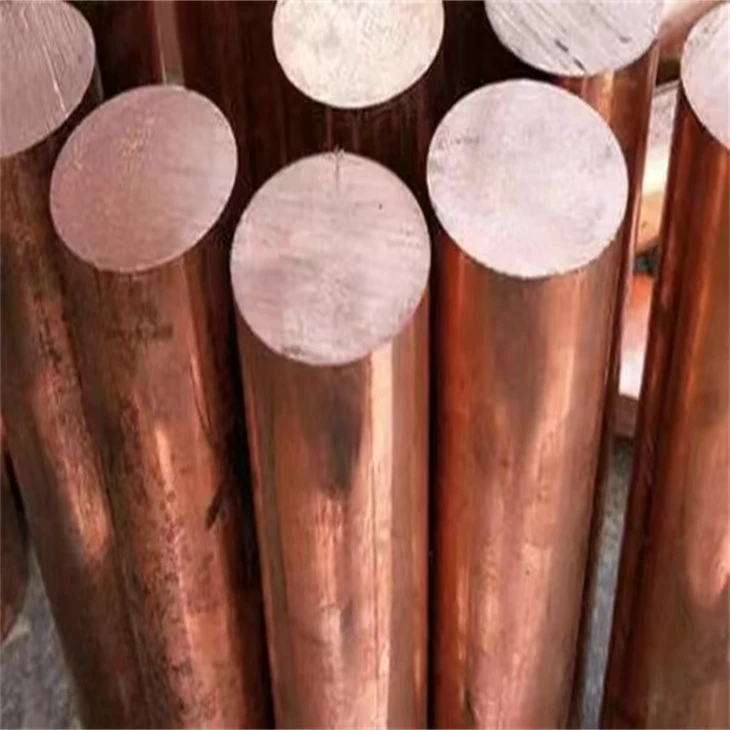 99,99 prosent C1100 Messing Bright Alloy Pure Copper Bar