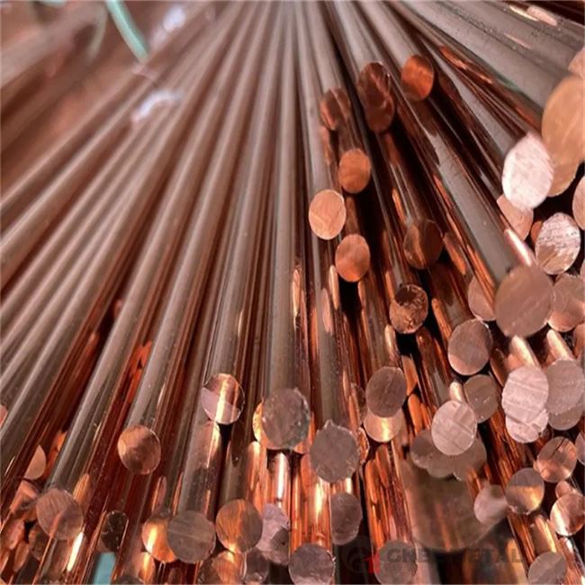 Kobberstenger Messingstang for kraftmetallurgi