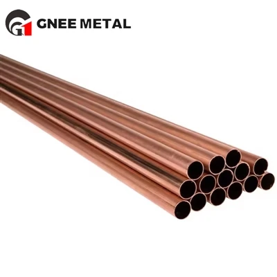 ASME SB111 Lys trukket kobberlegering C10800 Rør for vann og gass